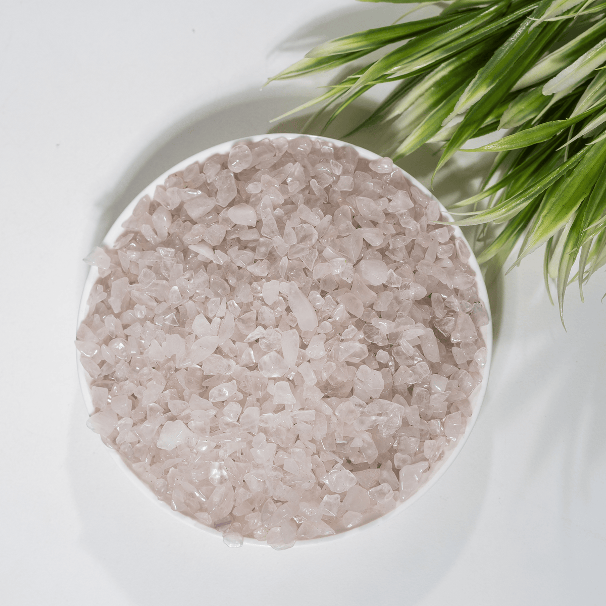 Rose Quartz Crystal Chips