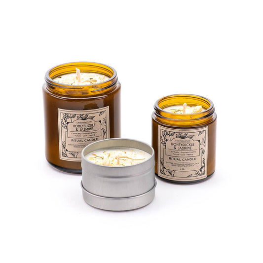 Honeysuckle + Jasmine Ritual Candle - 4 oz.