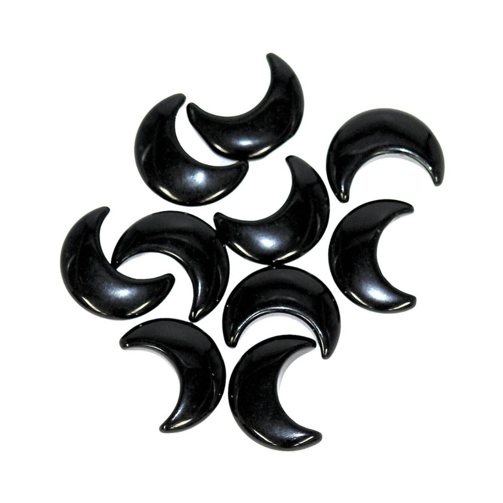Black Onyx Crystal Moon