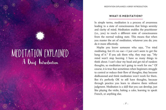 The Little Book of Meditations by Gilly Pickup