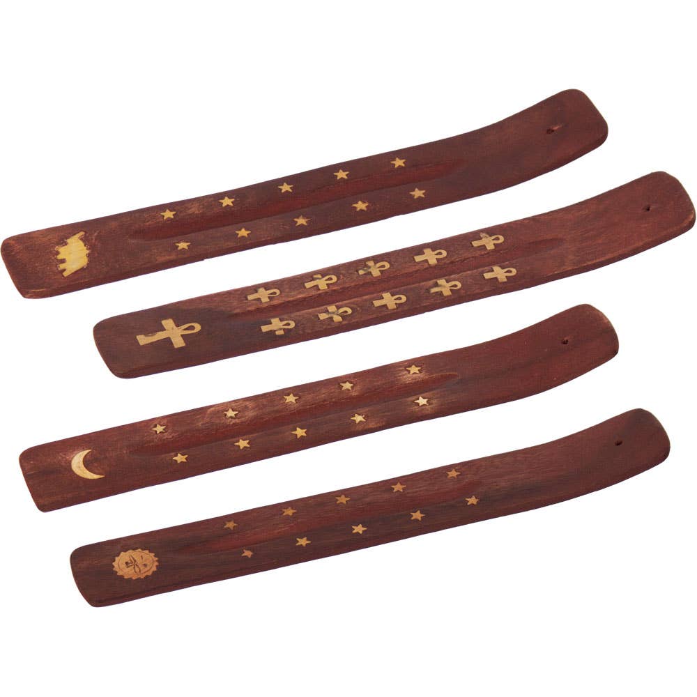 Wood Incense Holder