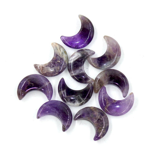 Amethyst Crystal Moon