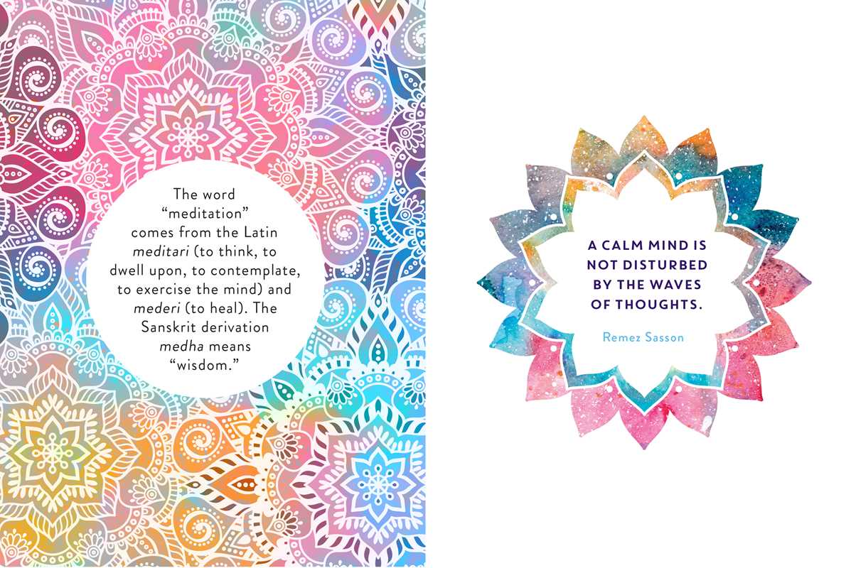 The Little Book of Meditations by Gilly Pickup