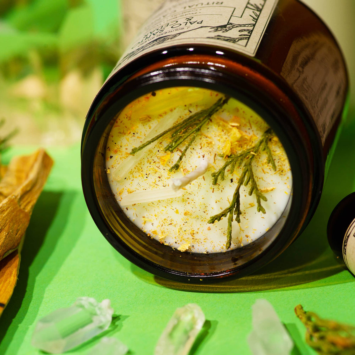 Palo Santo + Cedar Ritual Candle - 4 oz.