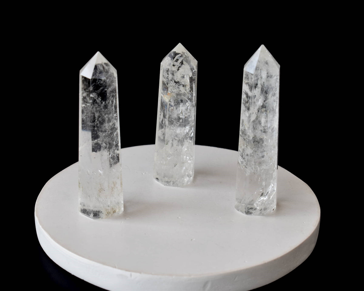 Clear Quartz Crystal Tower