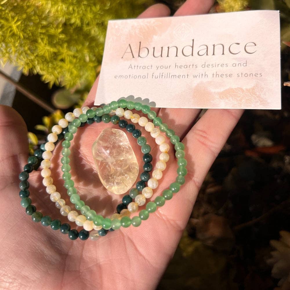 Intentions Bracelet Set - Abundance