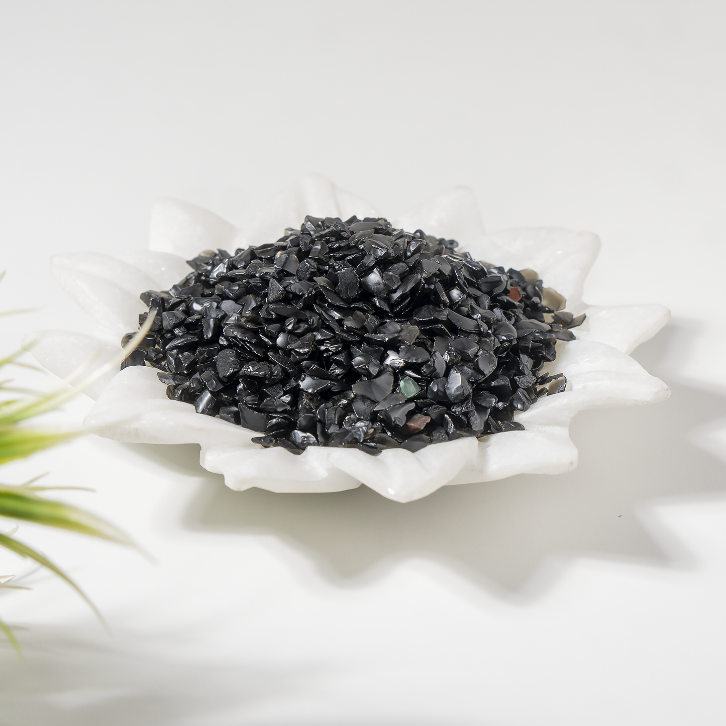 Black Obsidian Crystal Chips