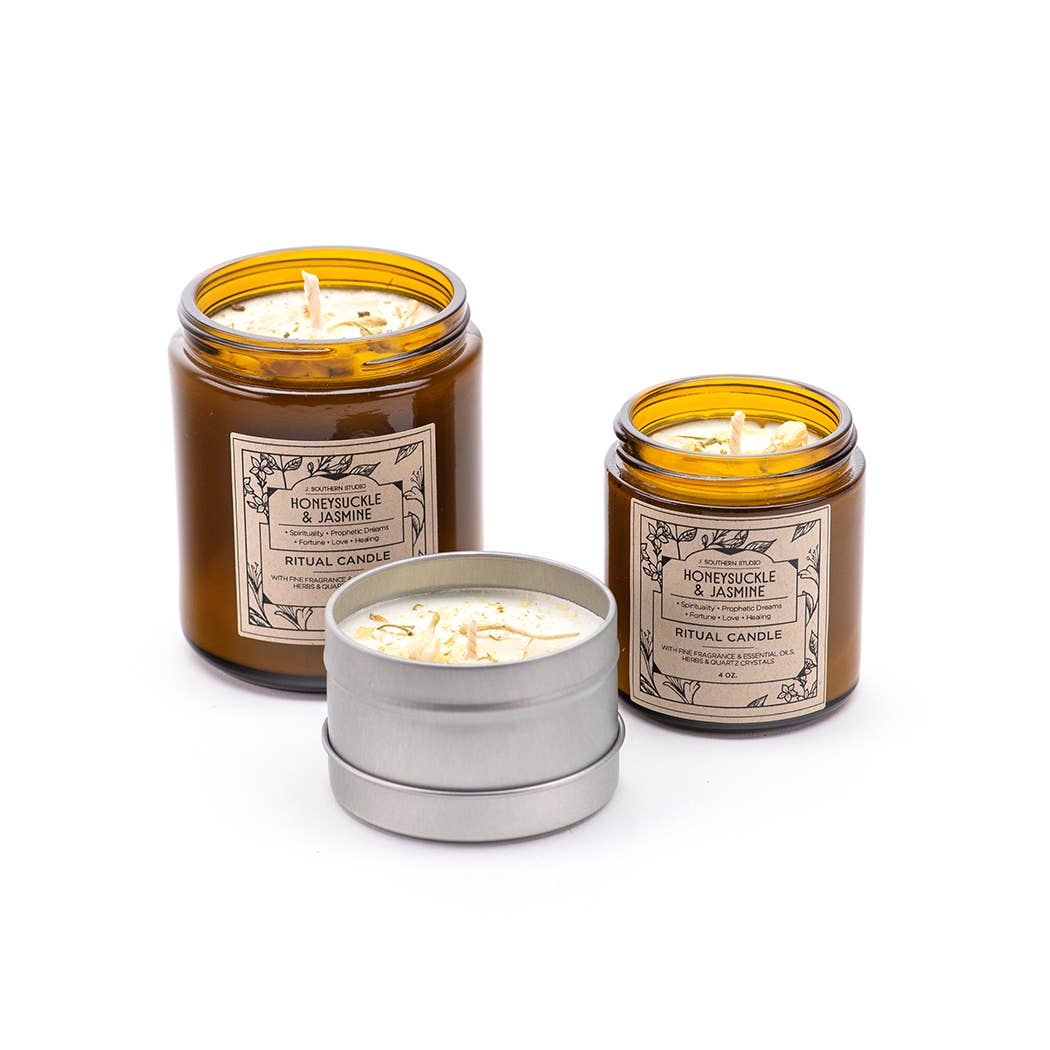 Honeysuckle + Jasmine Ritual Candle - 4 oz.