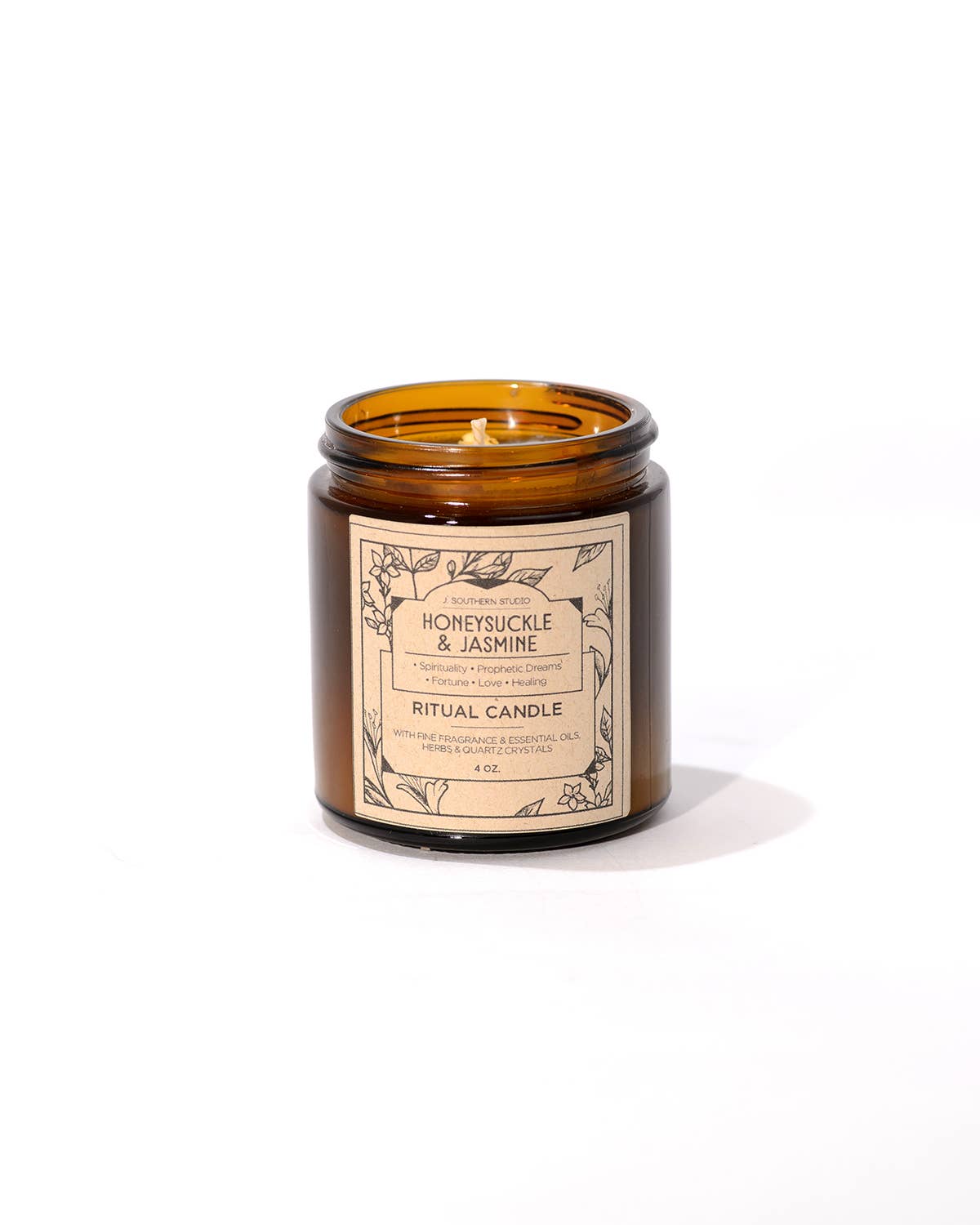 Honeysuckle + Jasmine Ritual Candle - 4 oz.