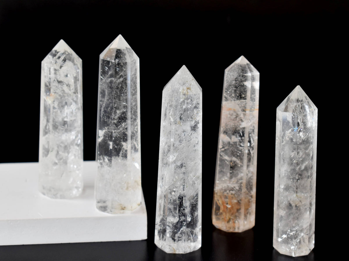 Clear Quartz Crystal Tower