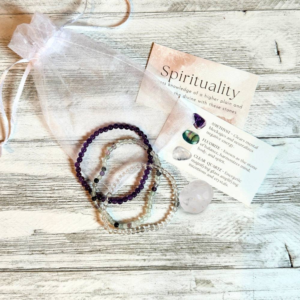 Intentions Bracelet Set - Spirituality