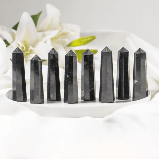Black Tourmaline Crystal Tower