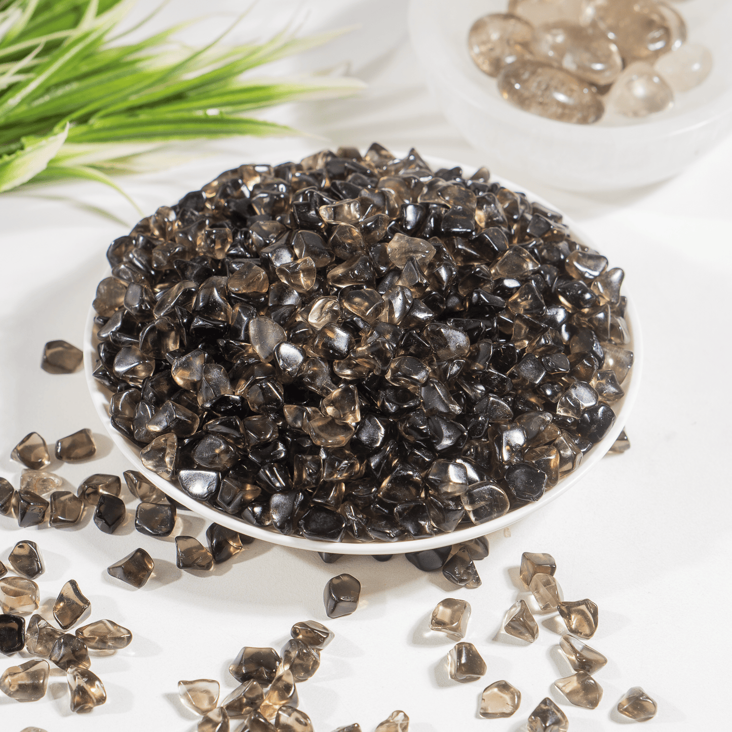 Smokey Quartz Crystal Chips
