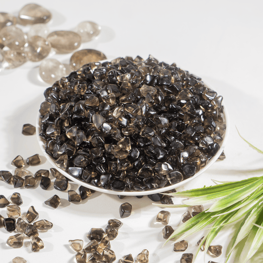Smokey Quartz Crystal Chips