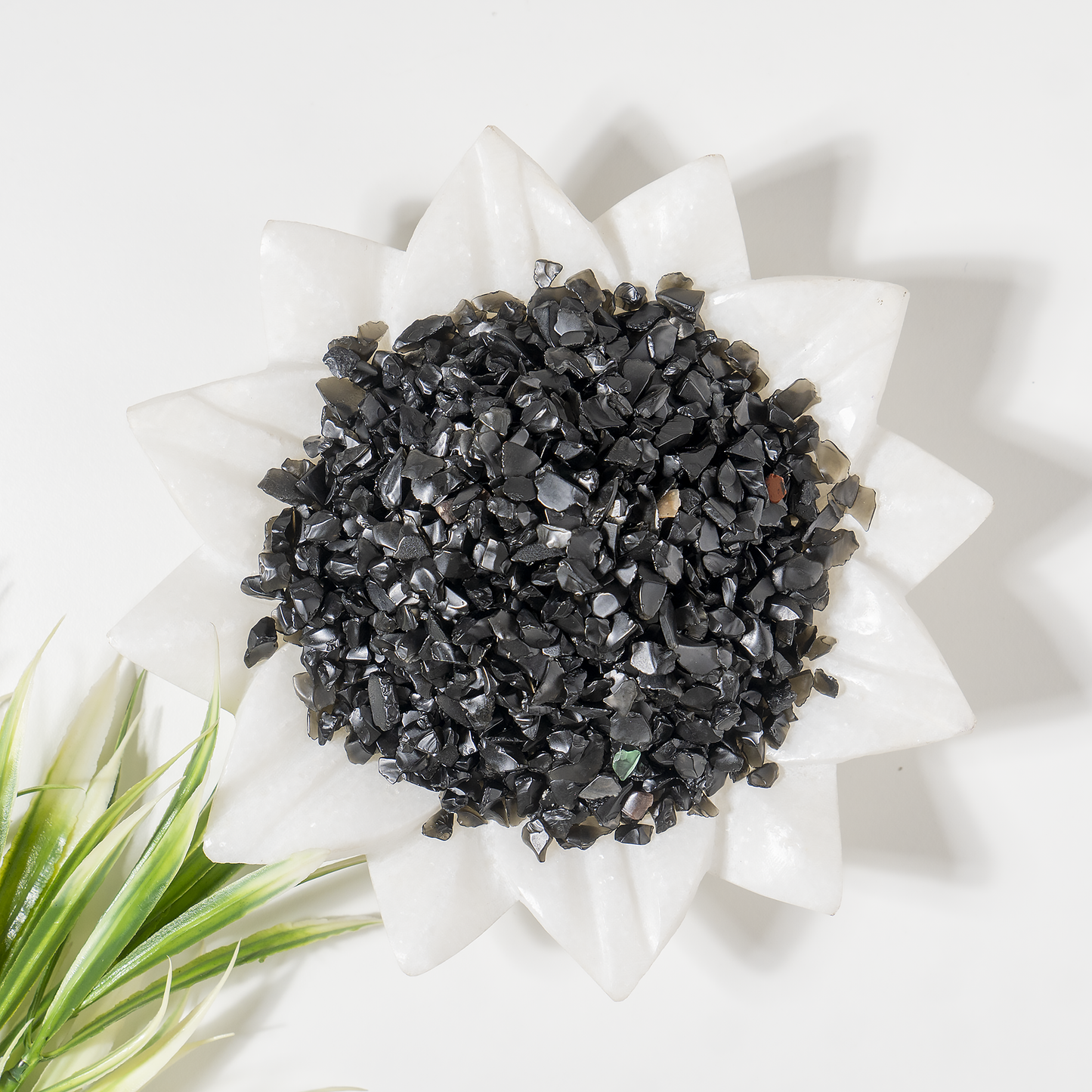 Black Obsidian Crystal Chips