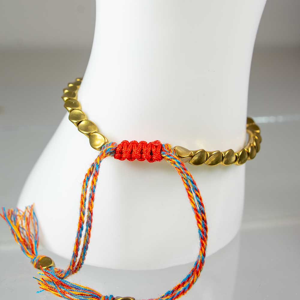 Copper Beads Tibetan Bracelet