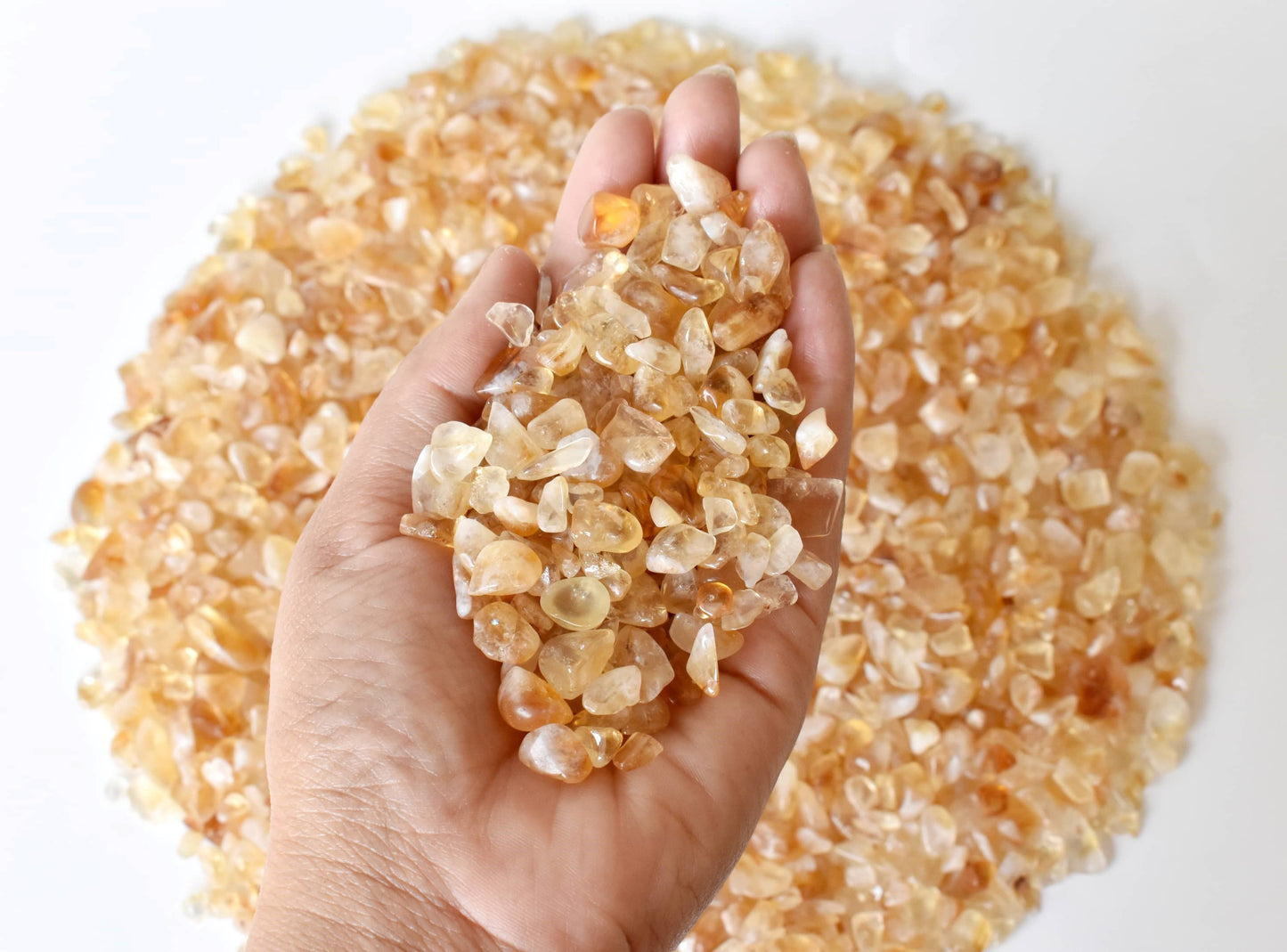 Citrine Crystal Chips