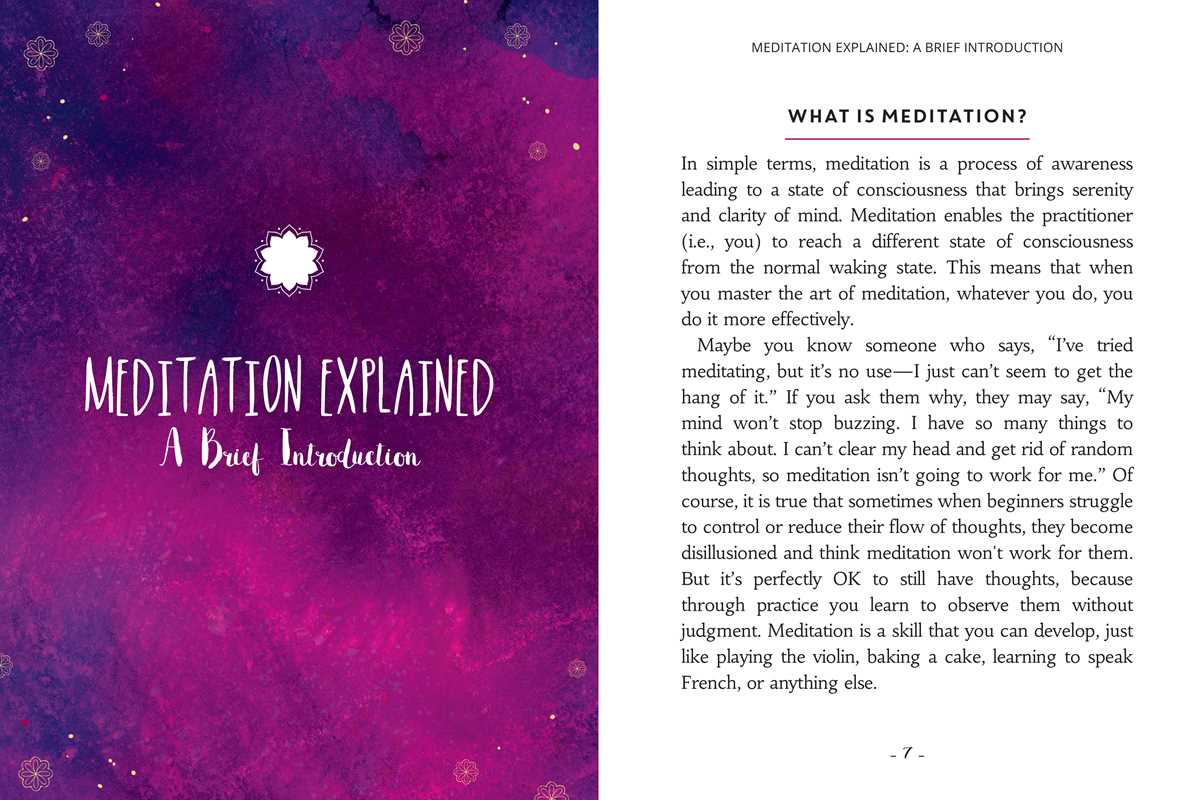 The Little Book of Meditations by Gilly Pickup