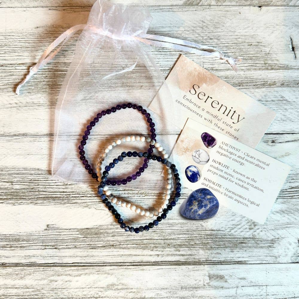 Intentions Bracelet Set - Serenity