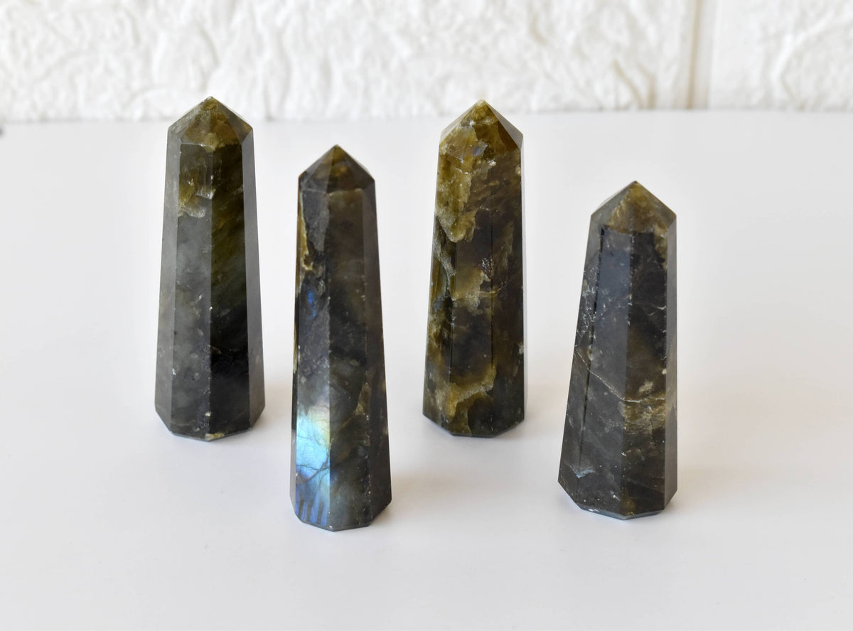 Labradorite Crystal Tower