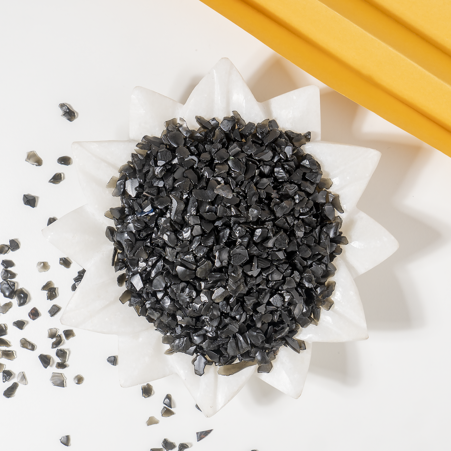 Black Obsidian Crystal Chips