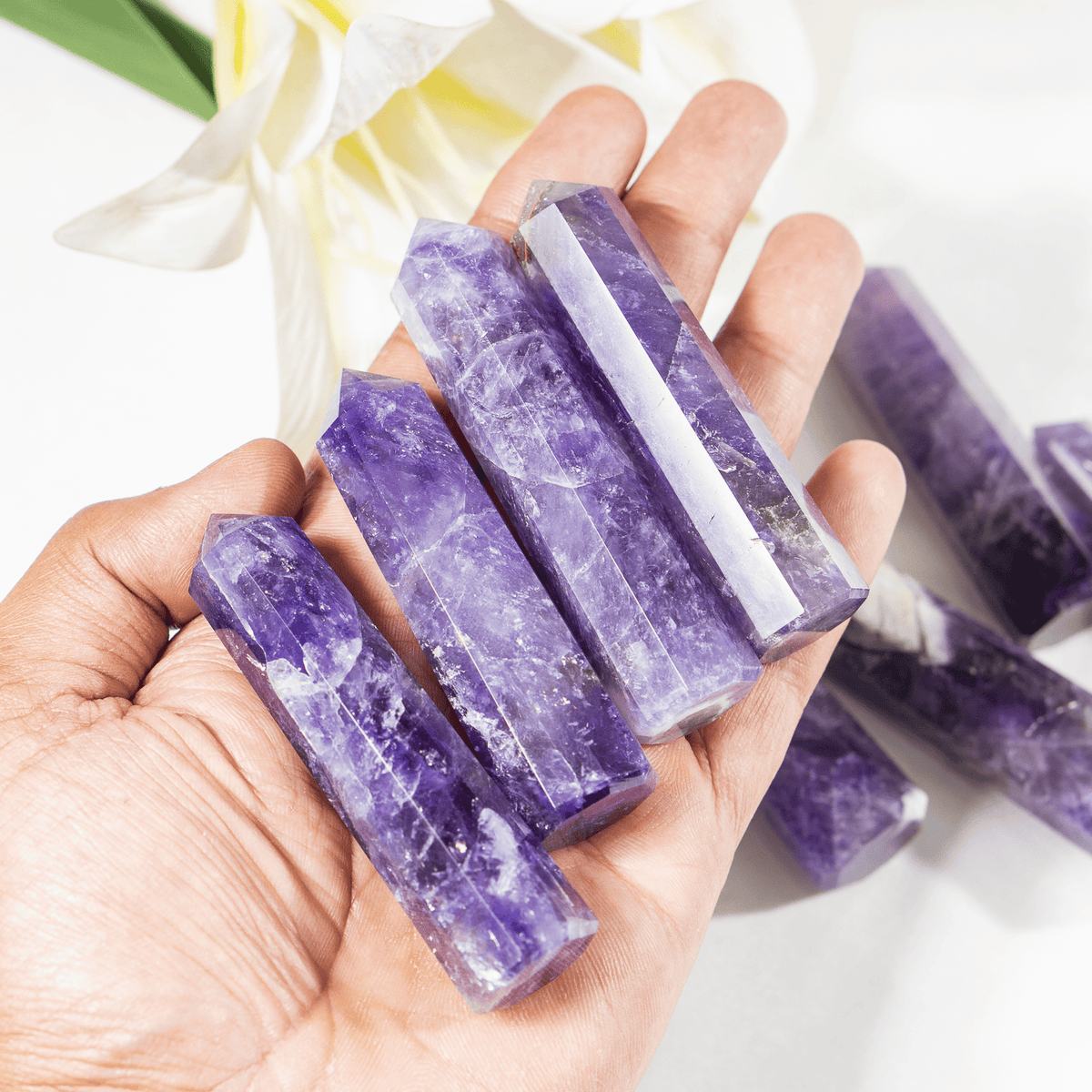 Amethyst Crystal Tower