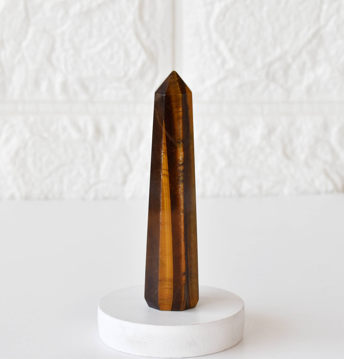 Tiger’ Eye Crystal Tower
