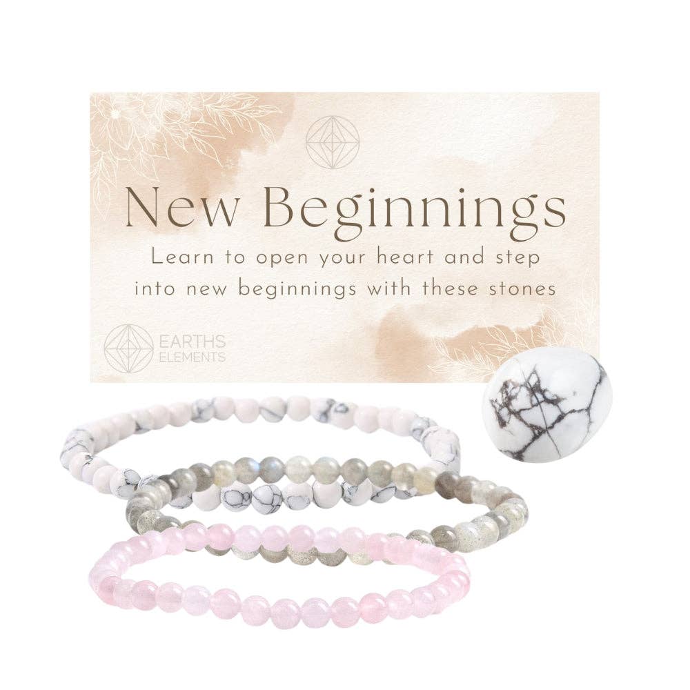 Intention Bracelet Set - New Beginnings
