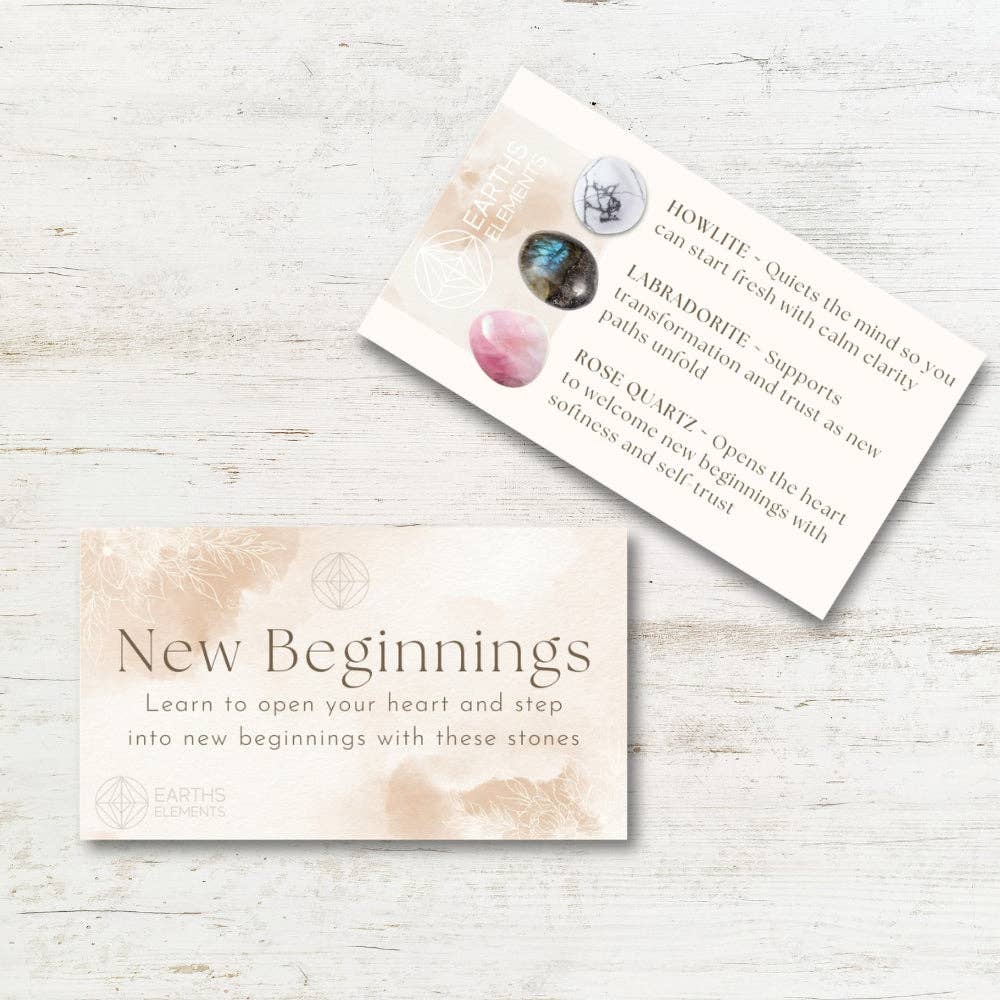 Intention Bracelet Set - New Beginnings