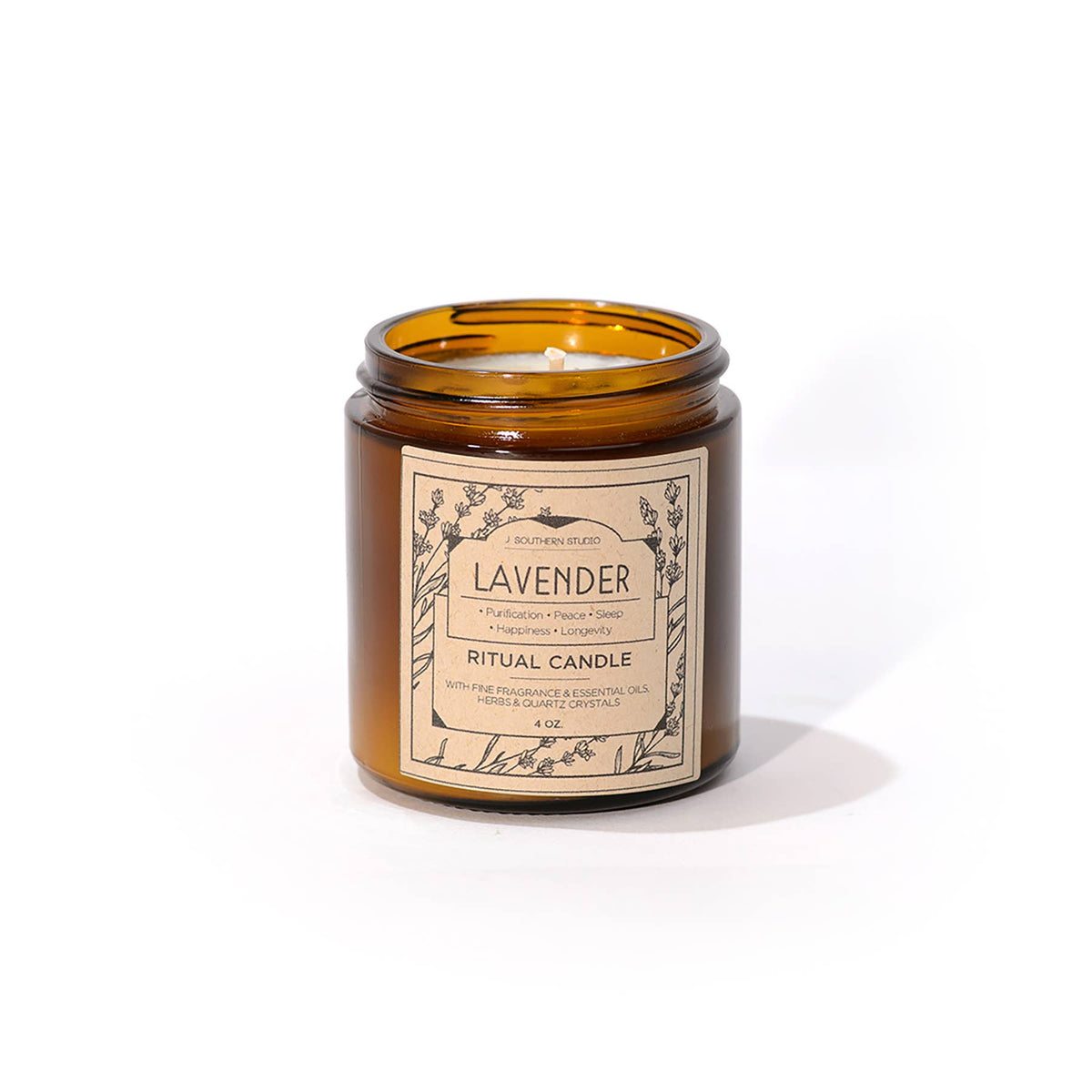 Lavender Ritual Candle - 4 oz.