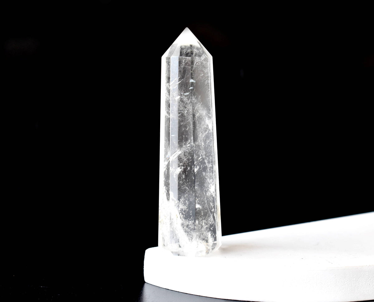 Clear Quartz Crystal Tower