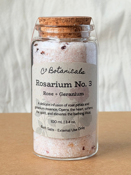 Ritual Bath Salt - Rosarium No. 3