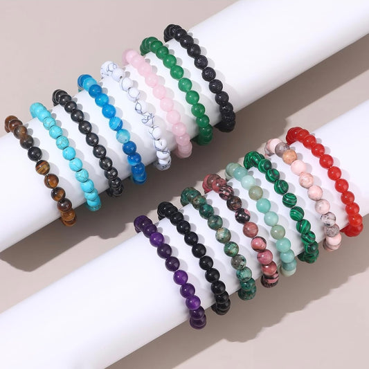 Crystal Bracelet - 8mm Bead