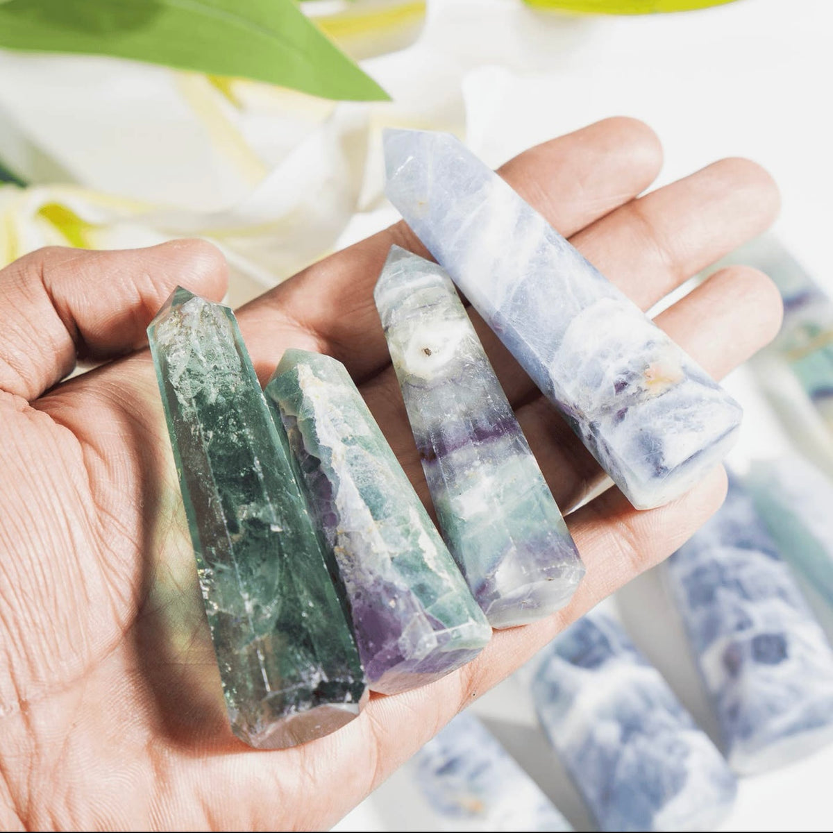 Fluorite Crystal Tower
