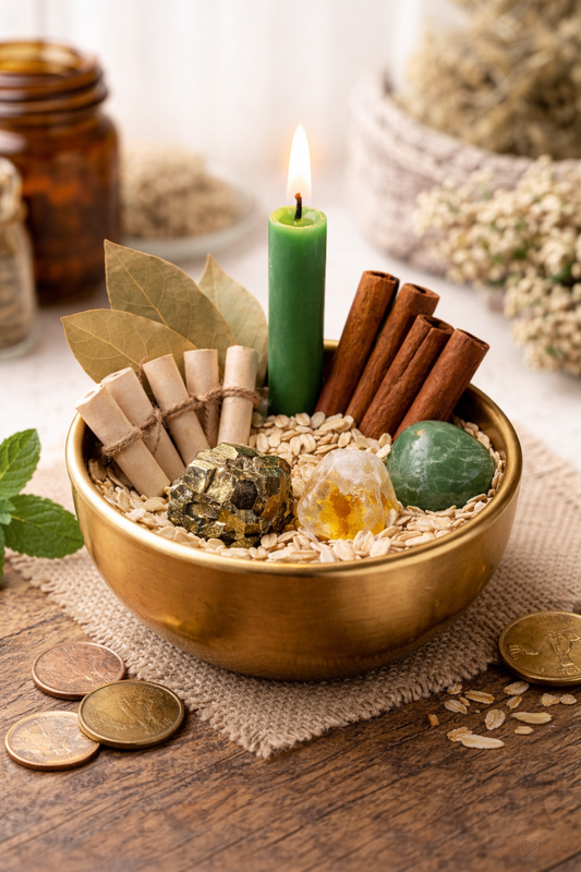 Money Bowl Ritual Kit