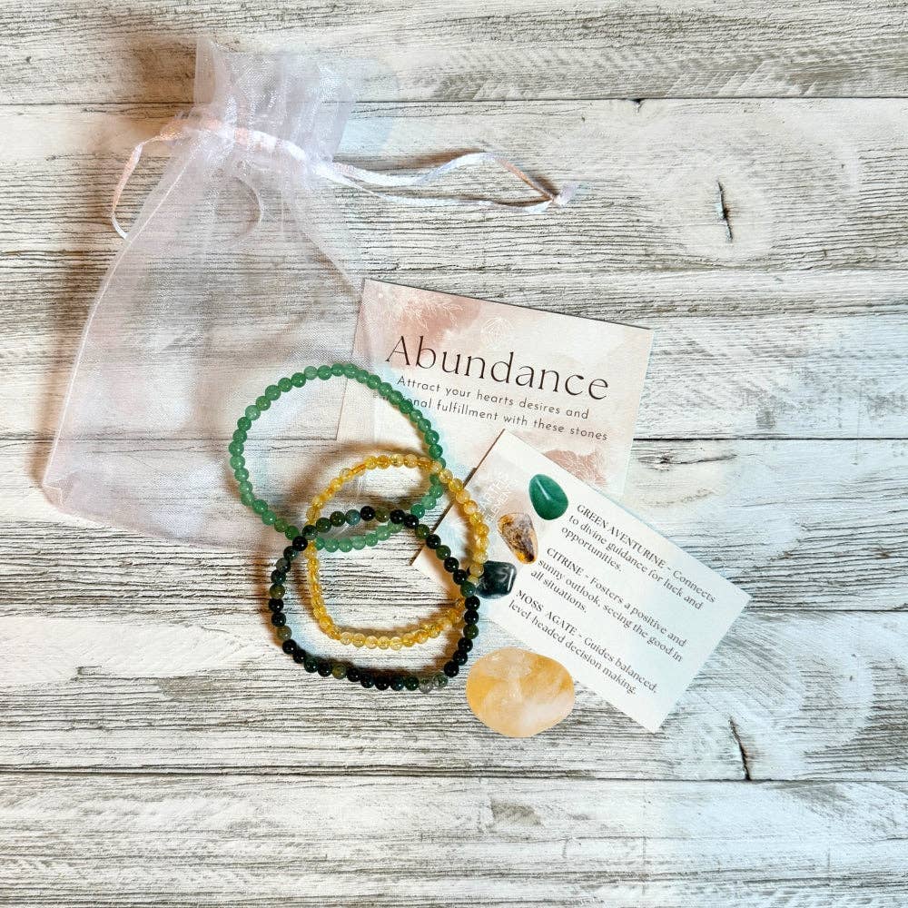 Intentions Bracelet Set - Abundance