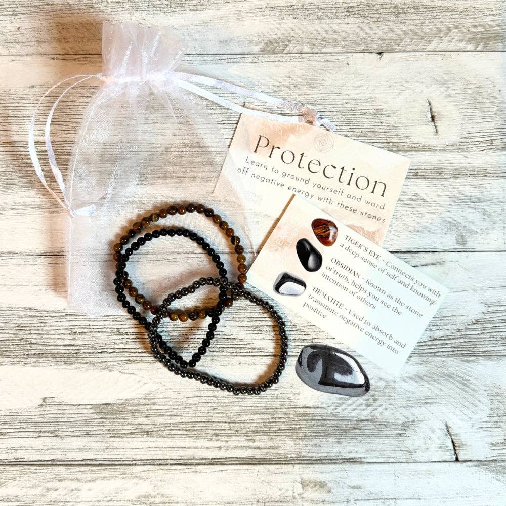 Intentions Bracelet Set - Protection