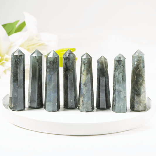 Labradorite Crystal Tower