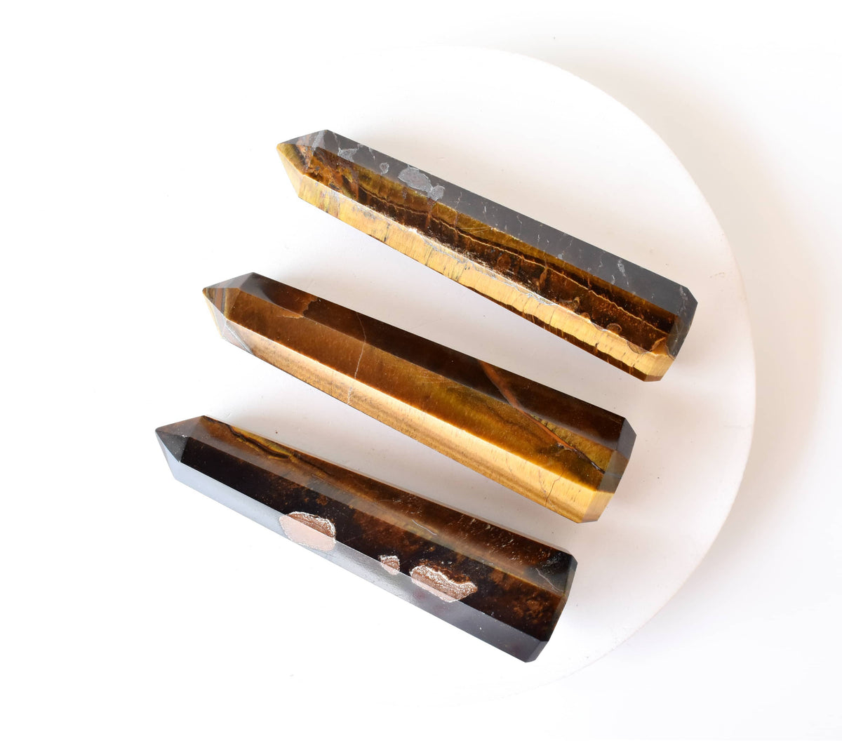 Tiger’ Eye Crystal Tower