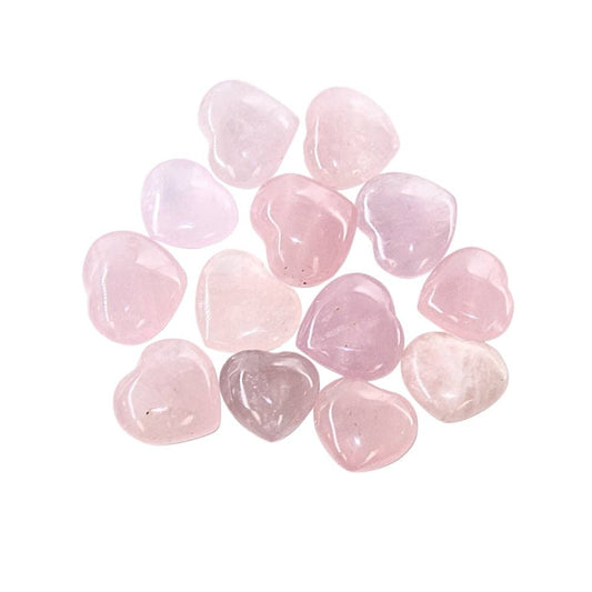 Rose Quartz Crystal Heart