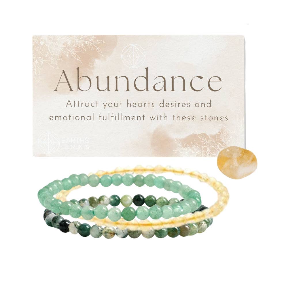 Intentions Bracelet Set - Abundance