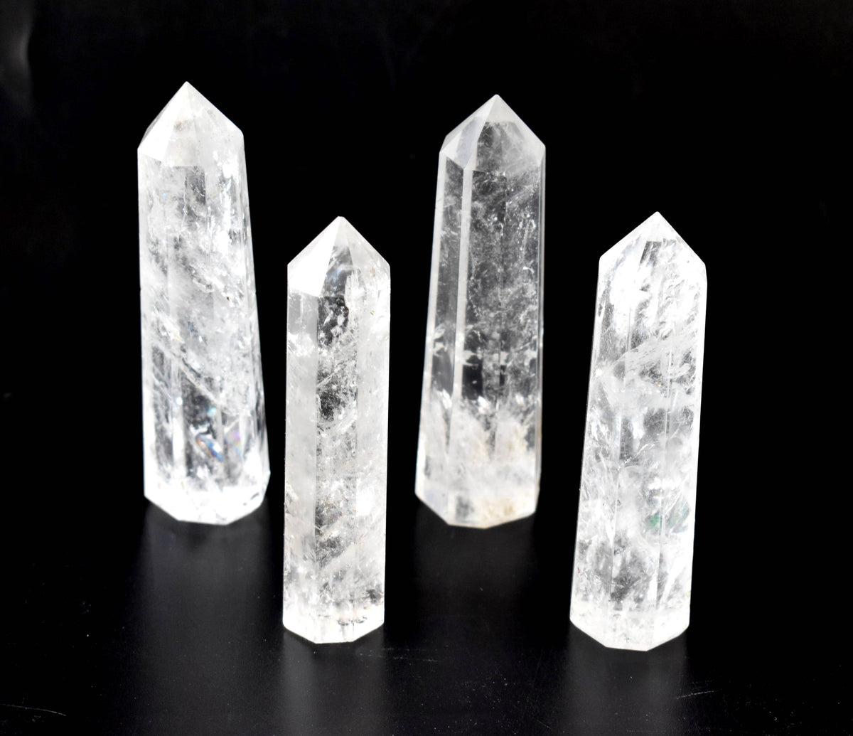 Clear Quartz Crystal Tower