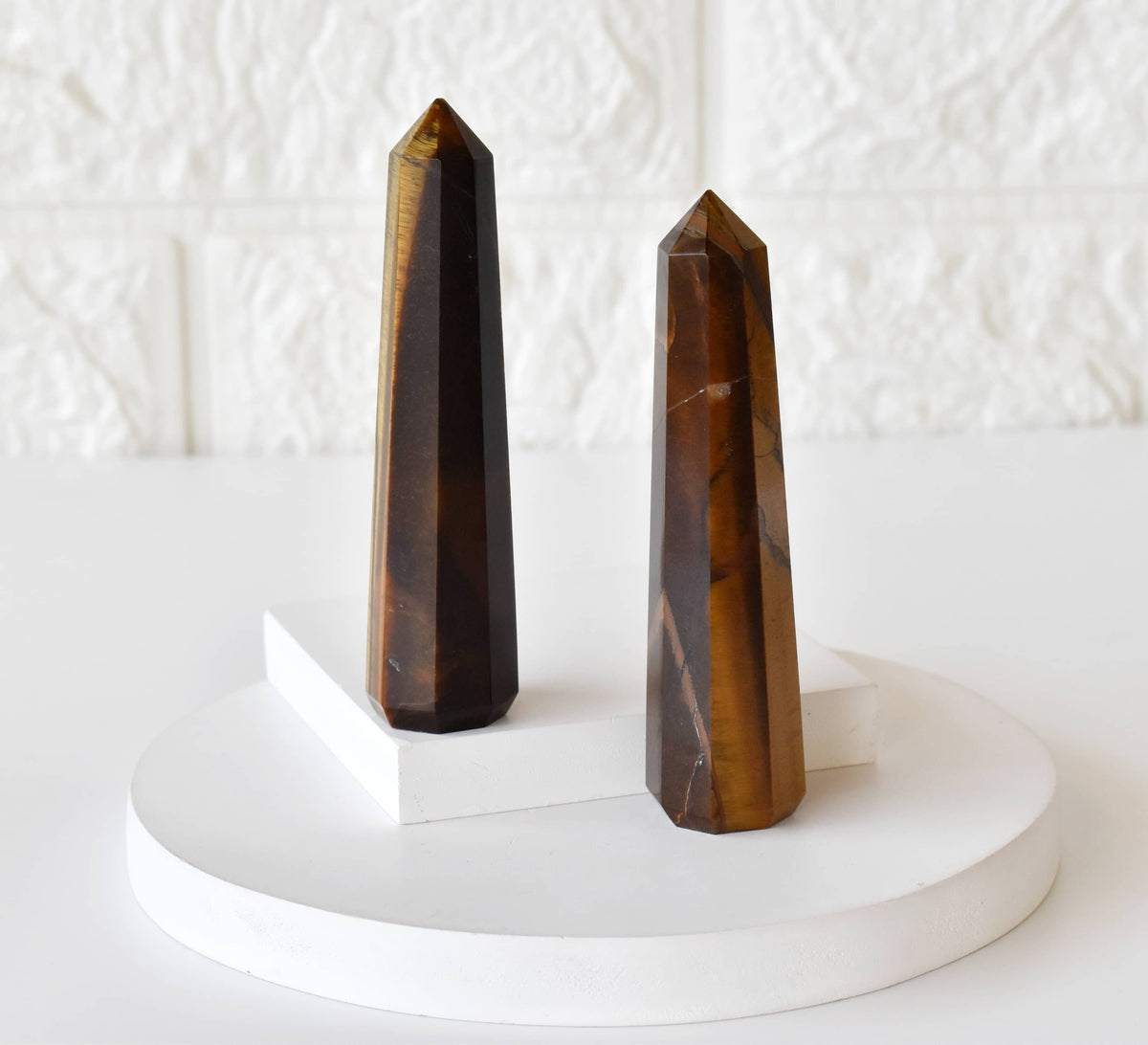 Tiger’ Eye Crystal Tower