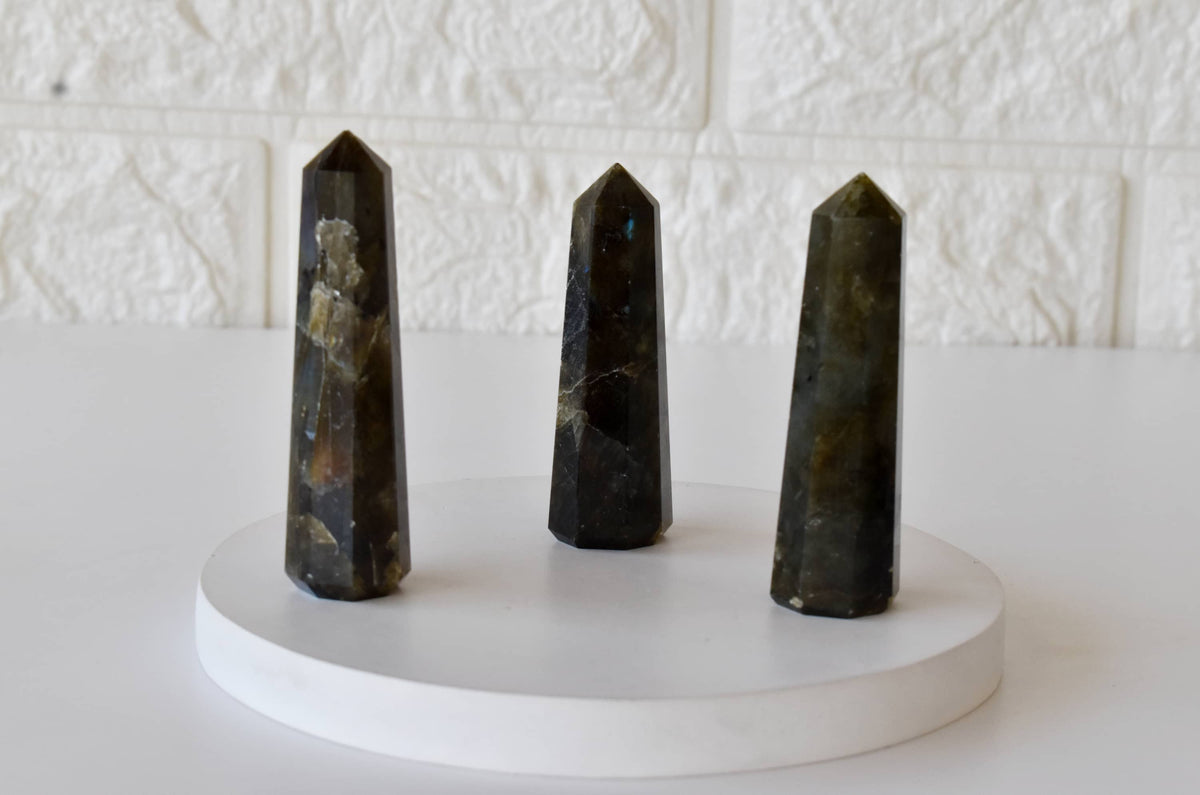 Labradorite Crystal Tower