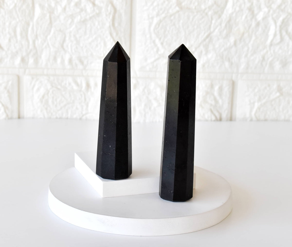 Black Tourmaline Crystal Tower