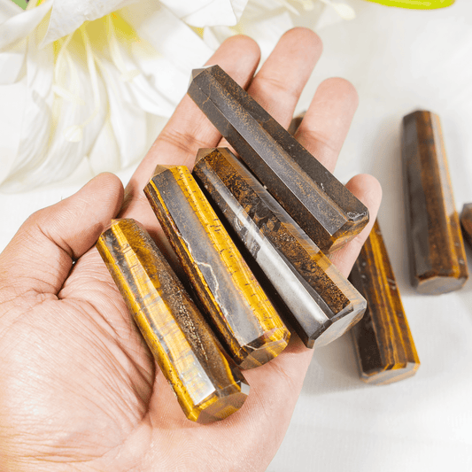 Tiger’ Eye Crystal Tower