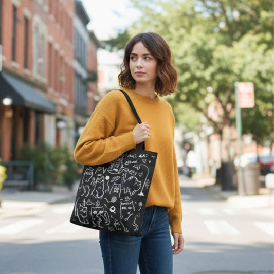 Curious Cats Tote Bag