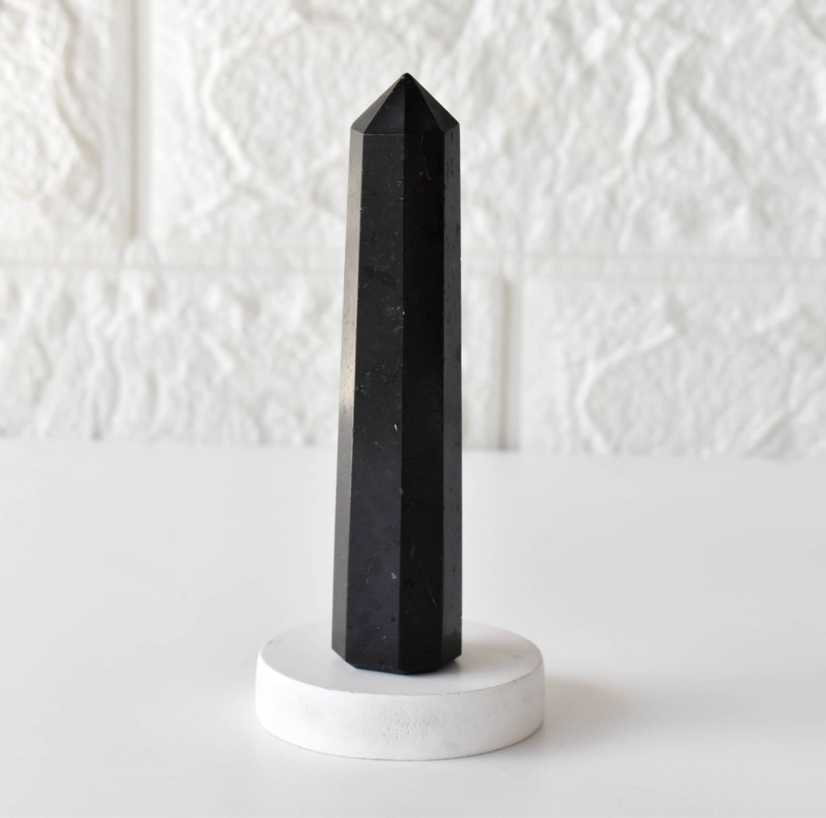 Black Tourmaline Crystal Tower