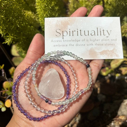 Intentions Bracelet Set - Spirituality