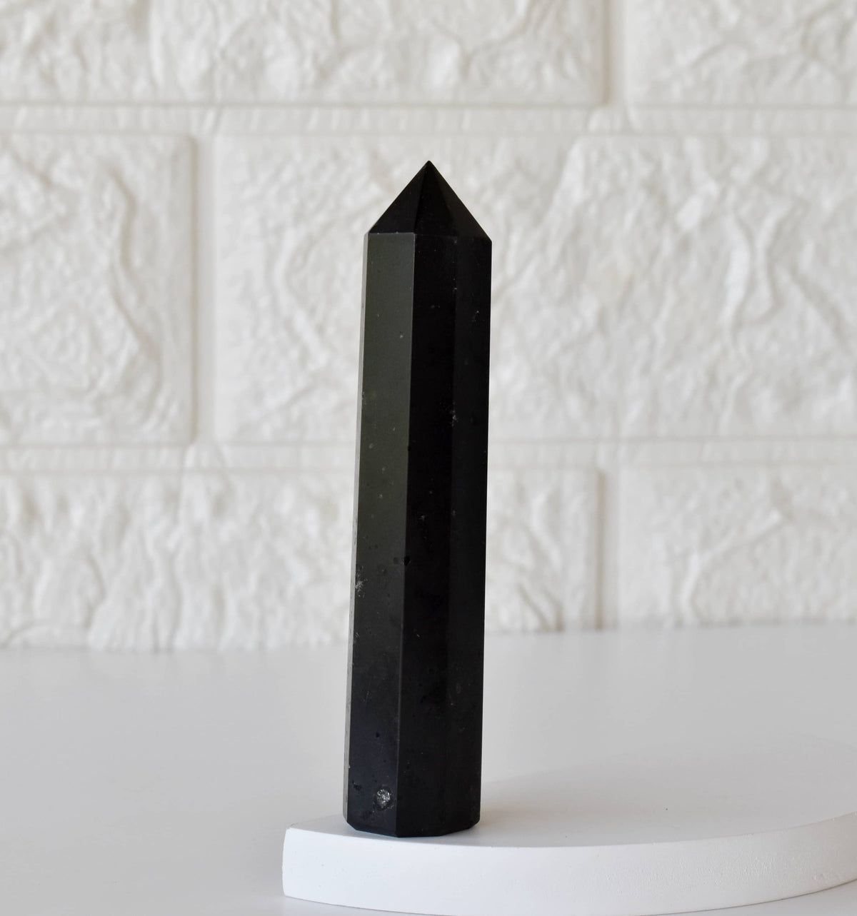 Black Tourmaline Crystal Tower